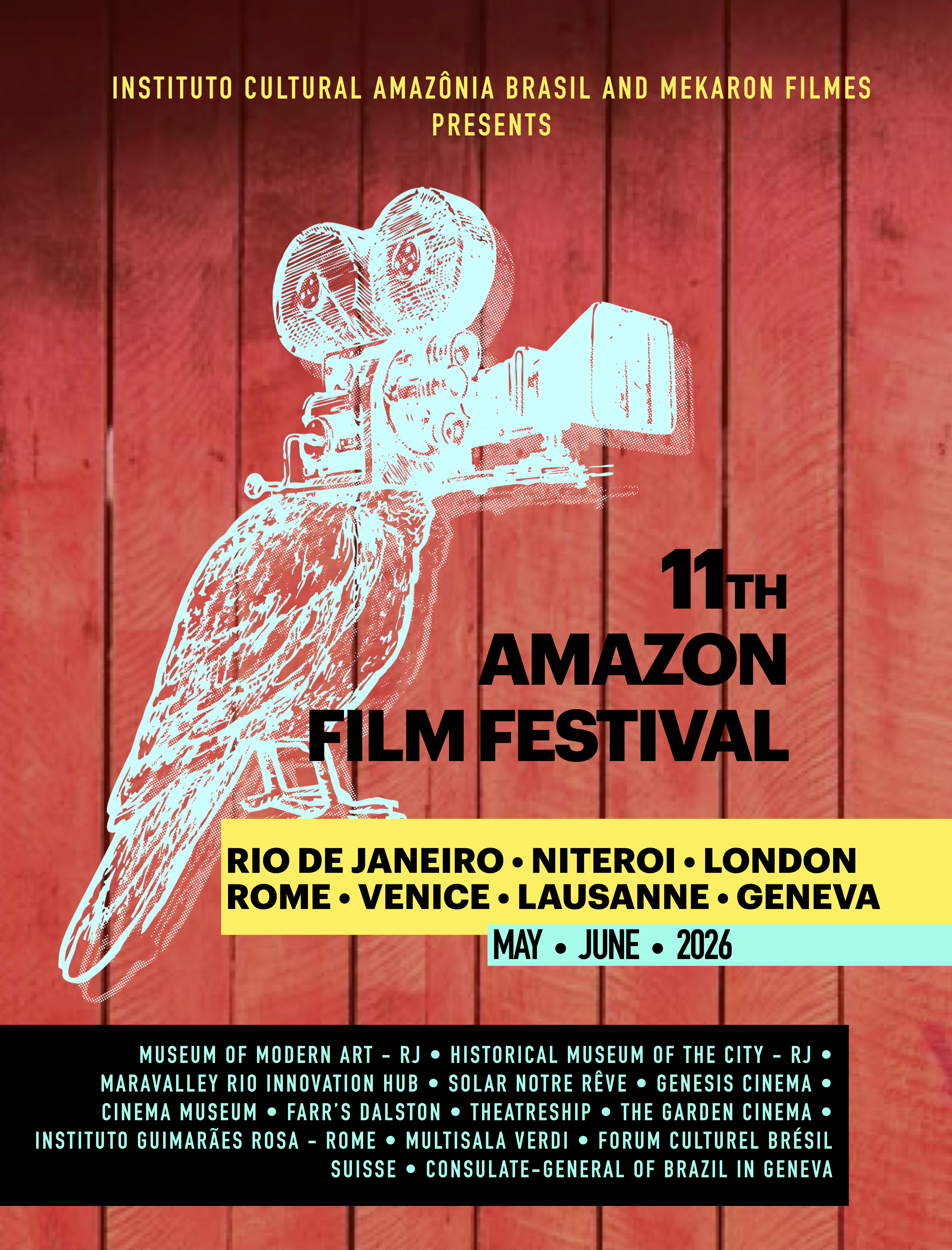 11th Amazon Film Festival presents Olhos d’Água: Da Lanterna Mágica ao Cinematographo and Entre as Nuvens
