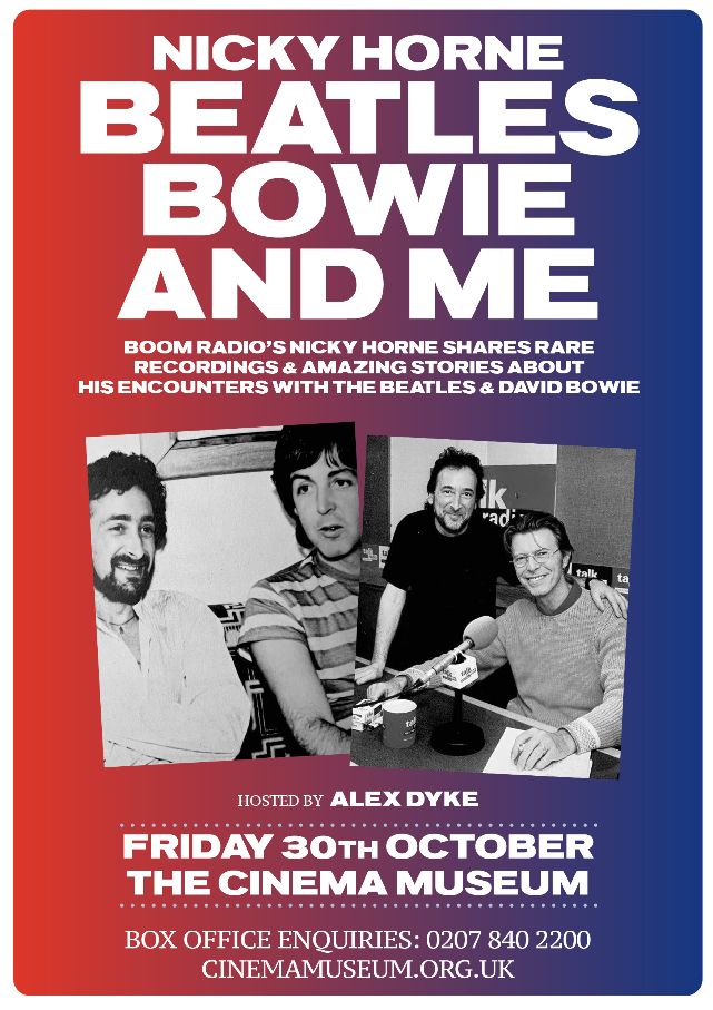 Beatles, Bowie & Me with Nicky Horne