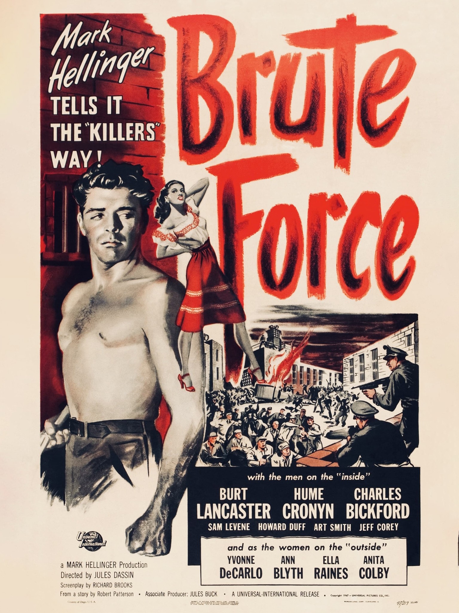 Brute Force (1947) Presented by: Kennington Noir