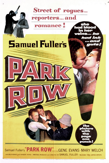 Film: The Badlands Collective presents Park Row (1952) on 35mm