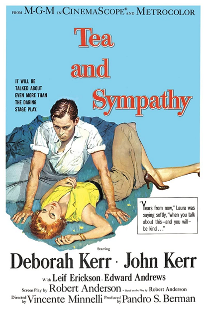 Film:  Vito Project LGBTQ+ Film Club presents Tea and Sympathy (1956)