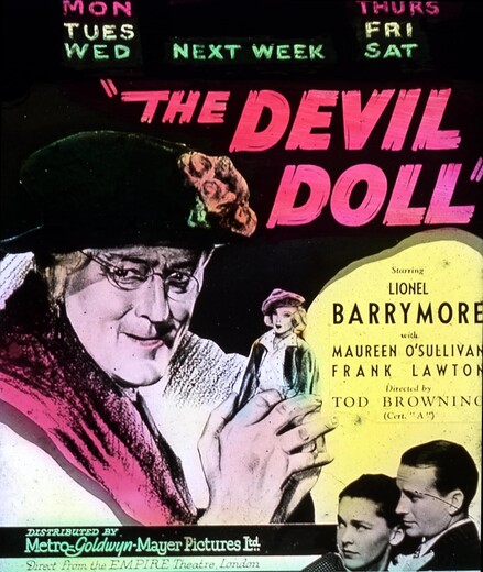 The Gothique Film Society presents The Devil-Doll (1936) and Witchcraft (1964)