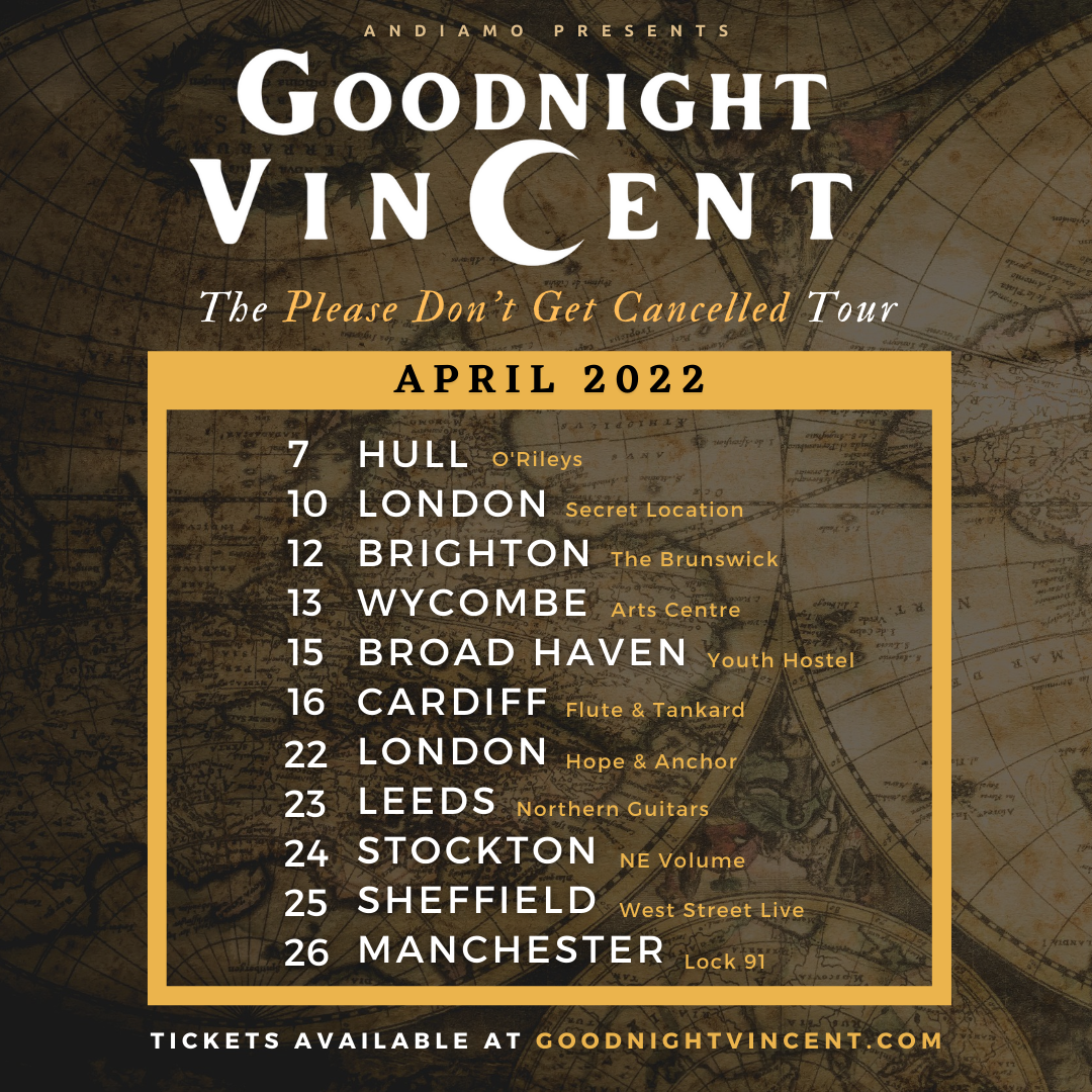 Goodnight Vincent | Tensheds | The Drop Downs | Sophie Henderson