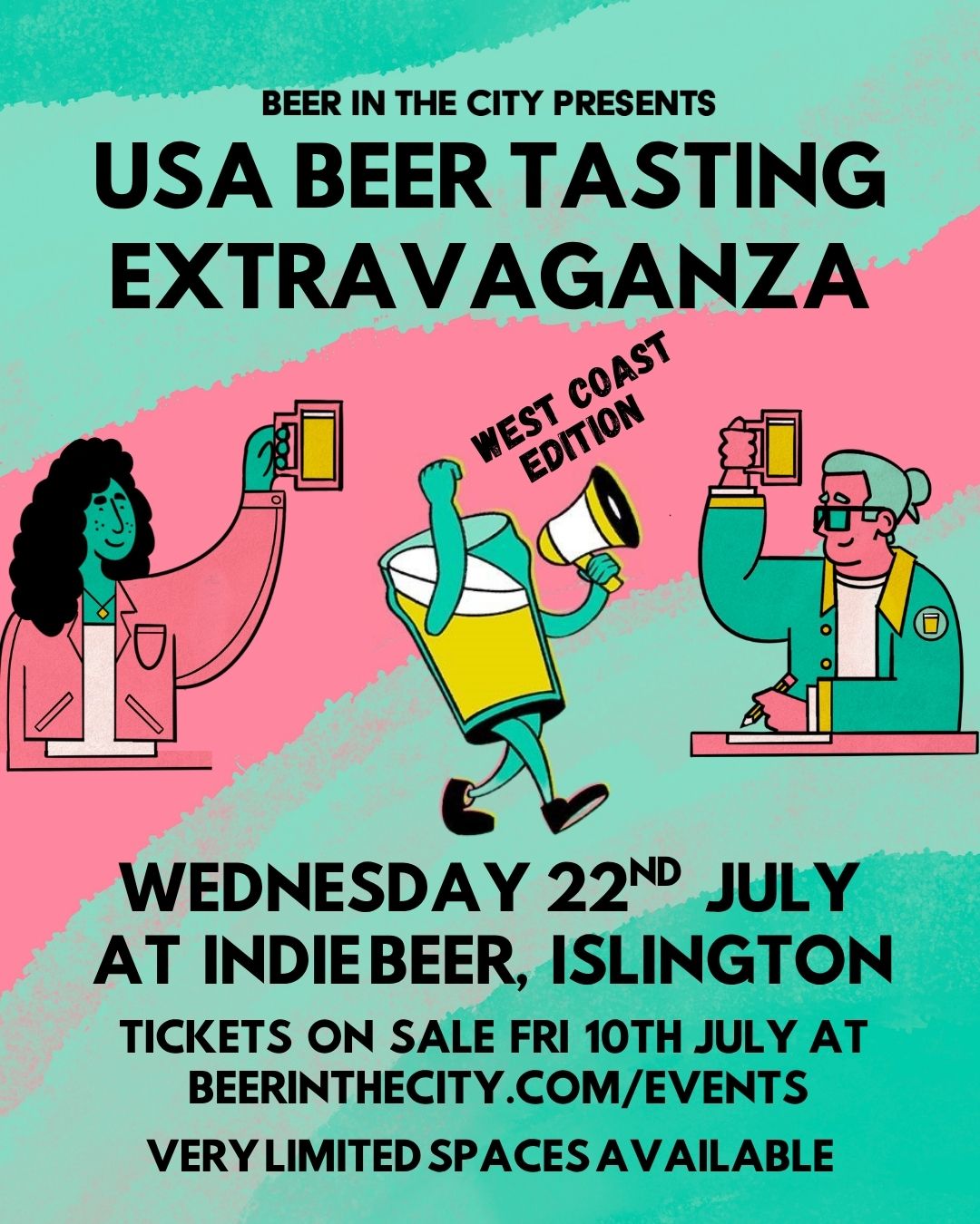 Beer In The City Presents: US West Coast Tasting Extravaganza