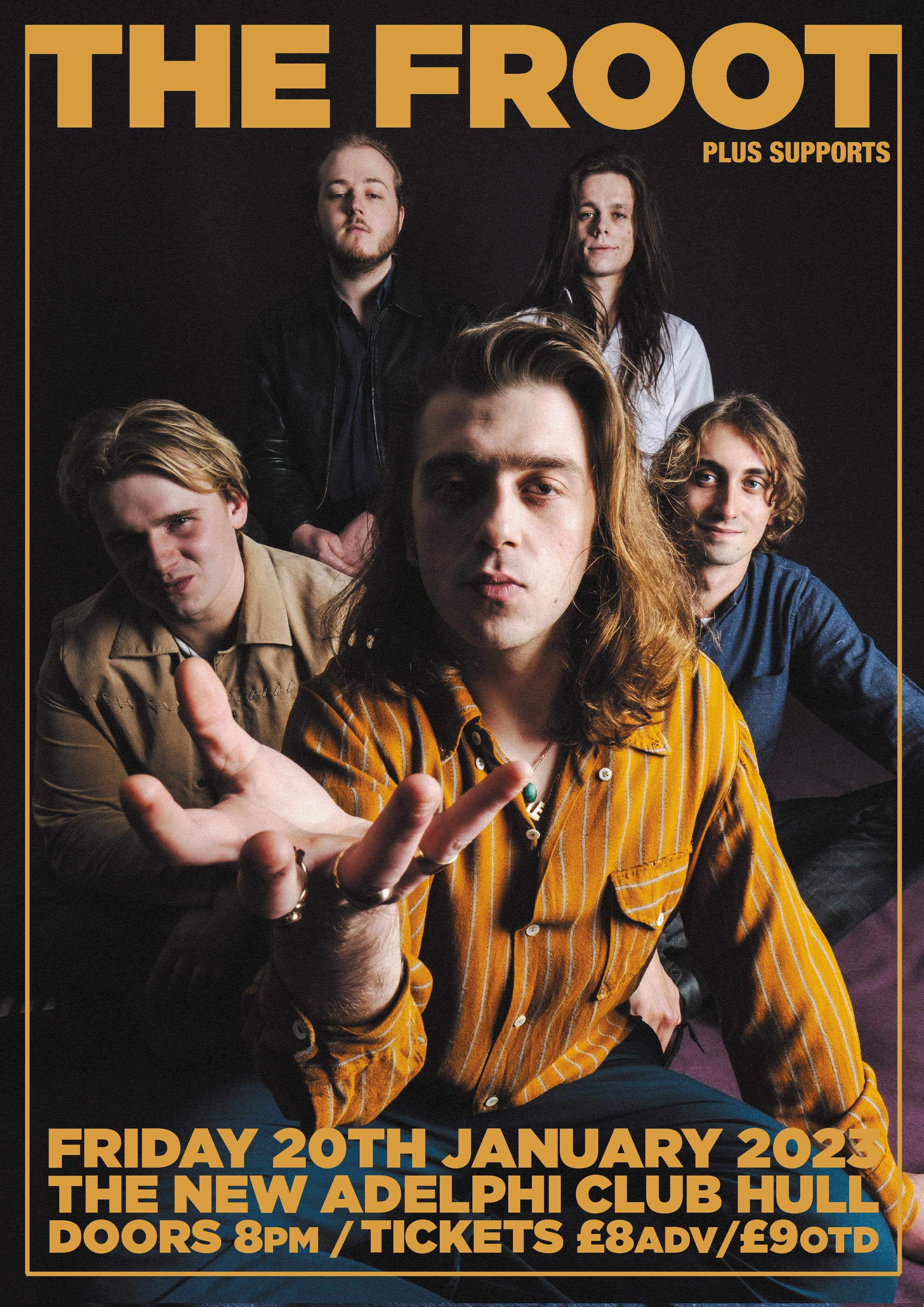 THE FROOT + PLAIN DEVILMENTS & TINNED PEACHES | U.K TOUR 2023 | LIVE @ THE NEW ADELPHI CLUB
