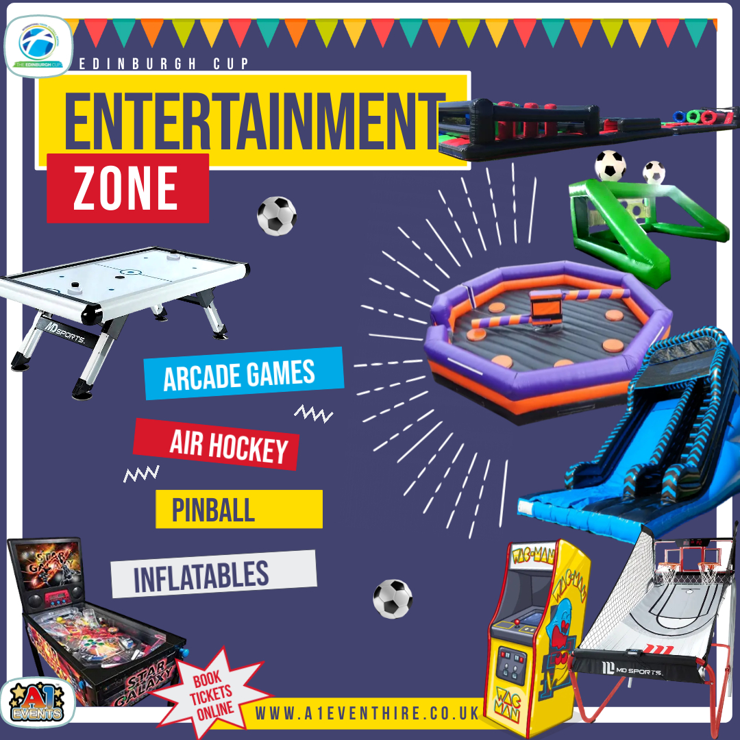 Edinburgh Cup Entertainment Zone - Standard Tickets