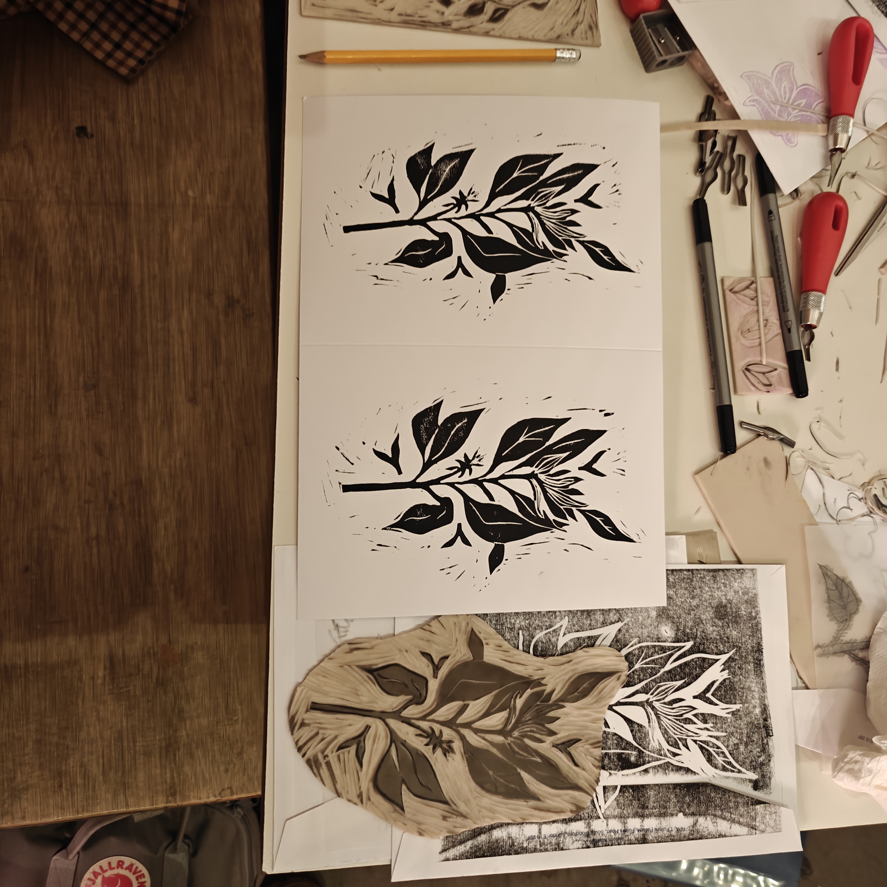Lino Printing
