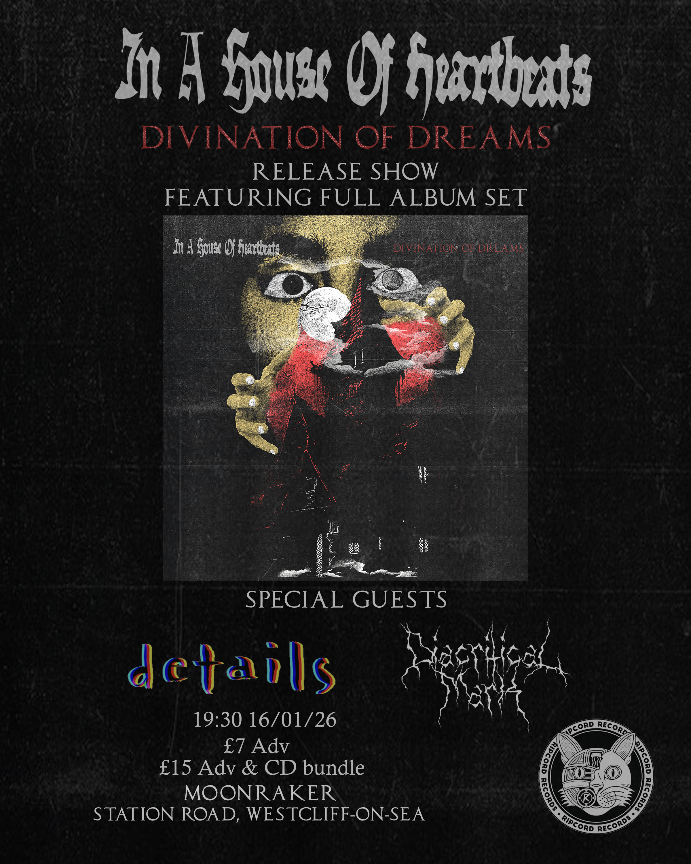 In A House Of Heartbeats 'Divination of Dreams' album launch show