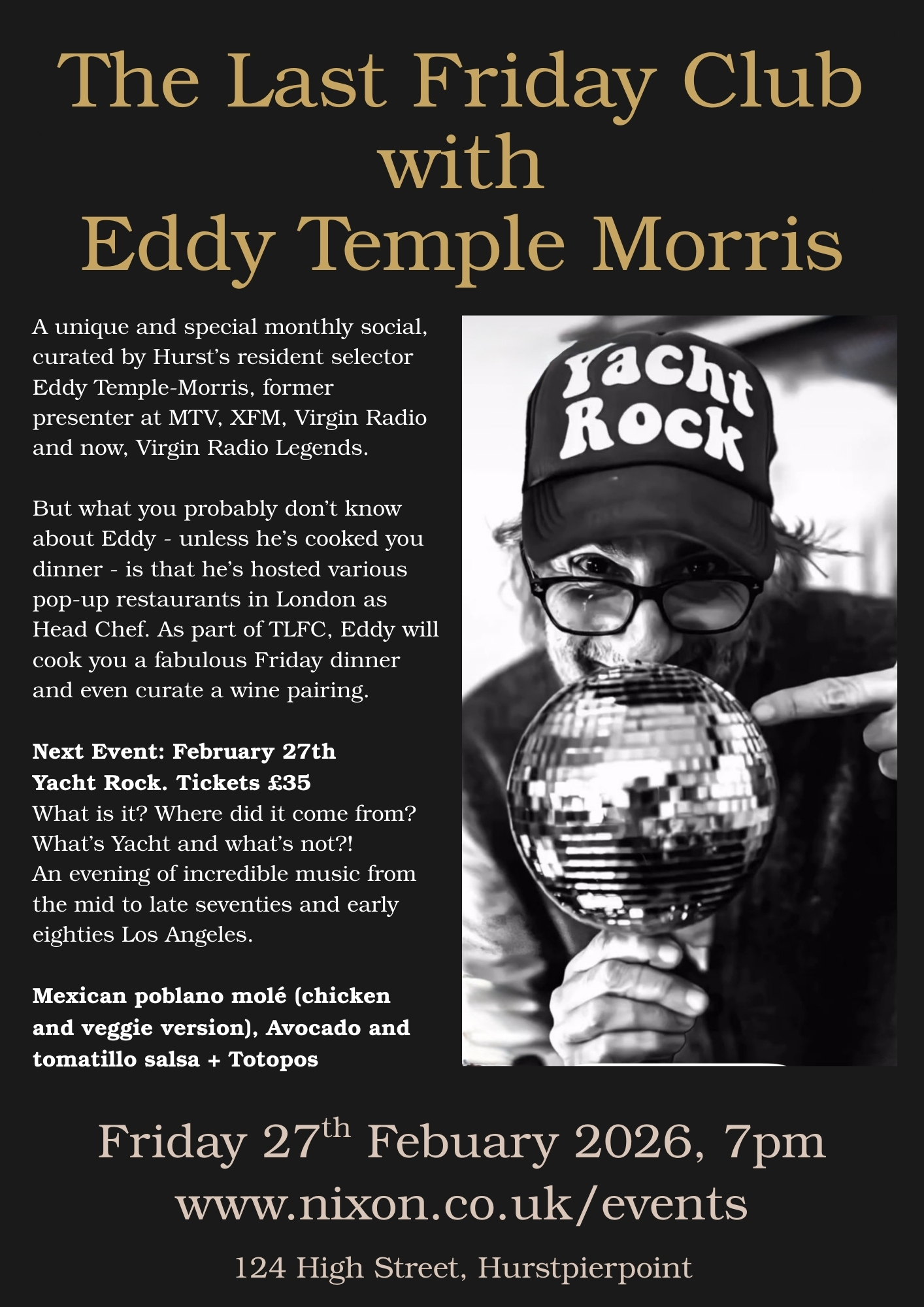 The Last Friday Club with Eddy Temple Morris