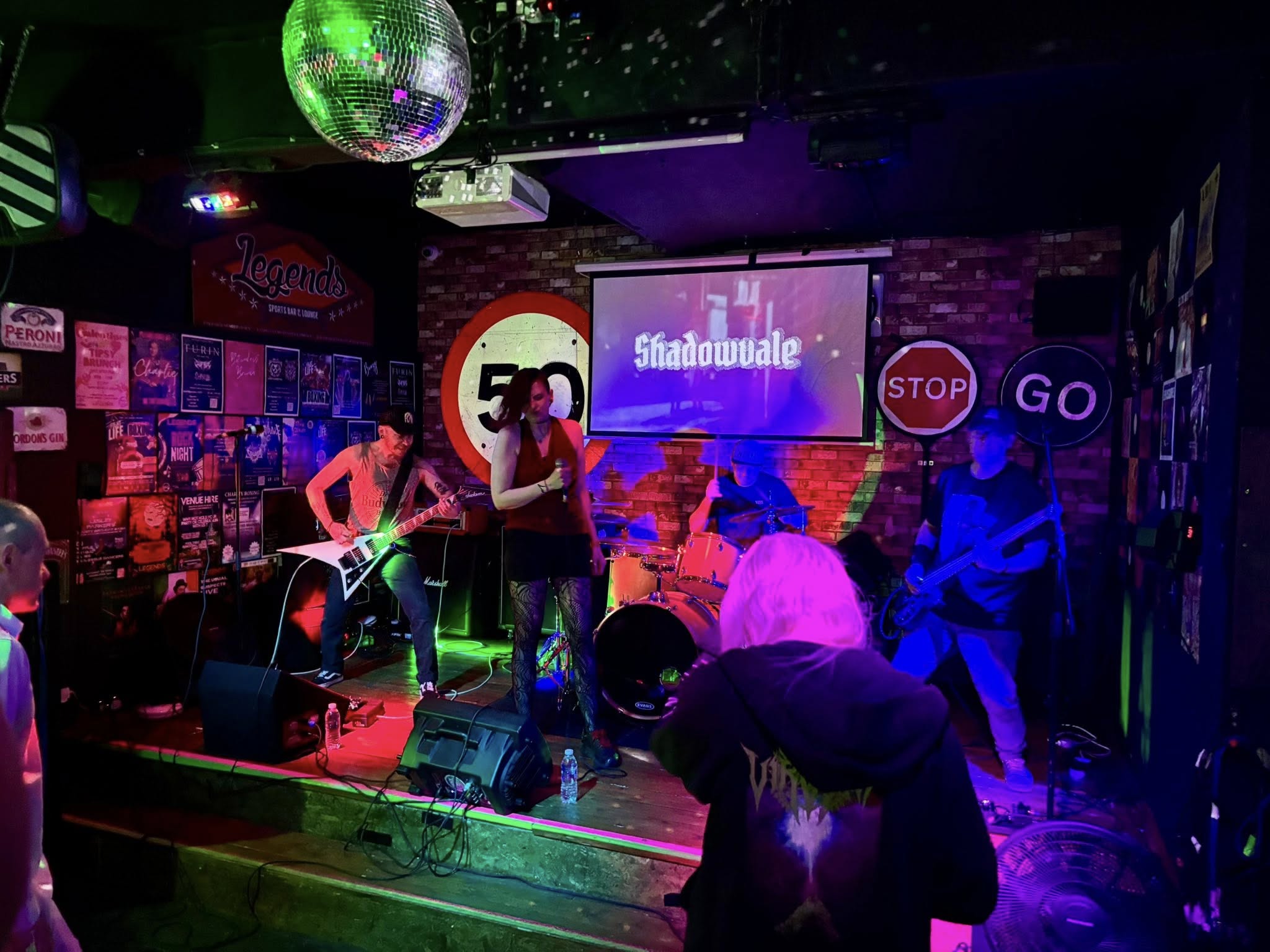 Shadowvale - Album Release Show with Born Hostile and Luna And The Lime Slices @ Legends Sports Bar & Lounge, Mansfield