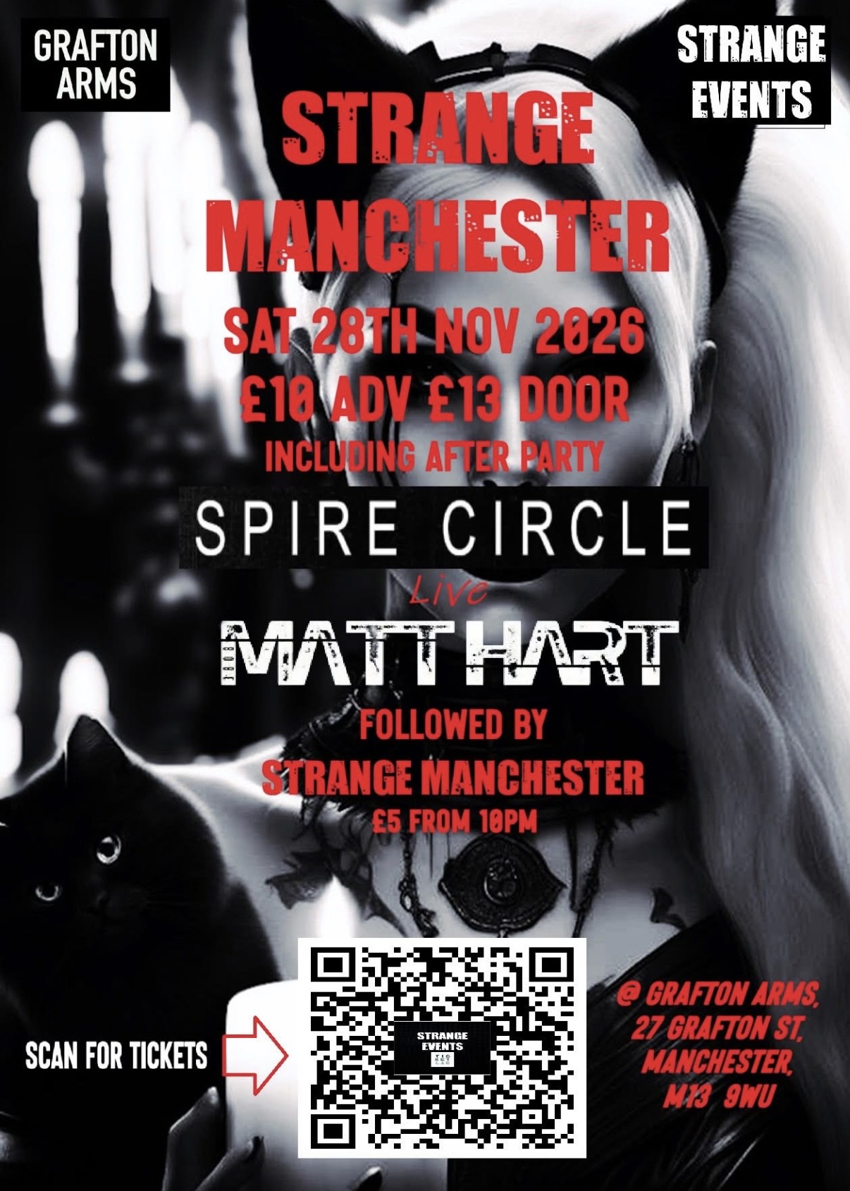 Strange Manchester after party only