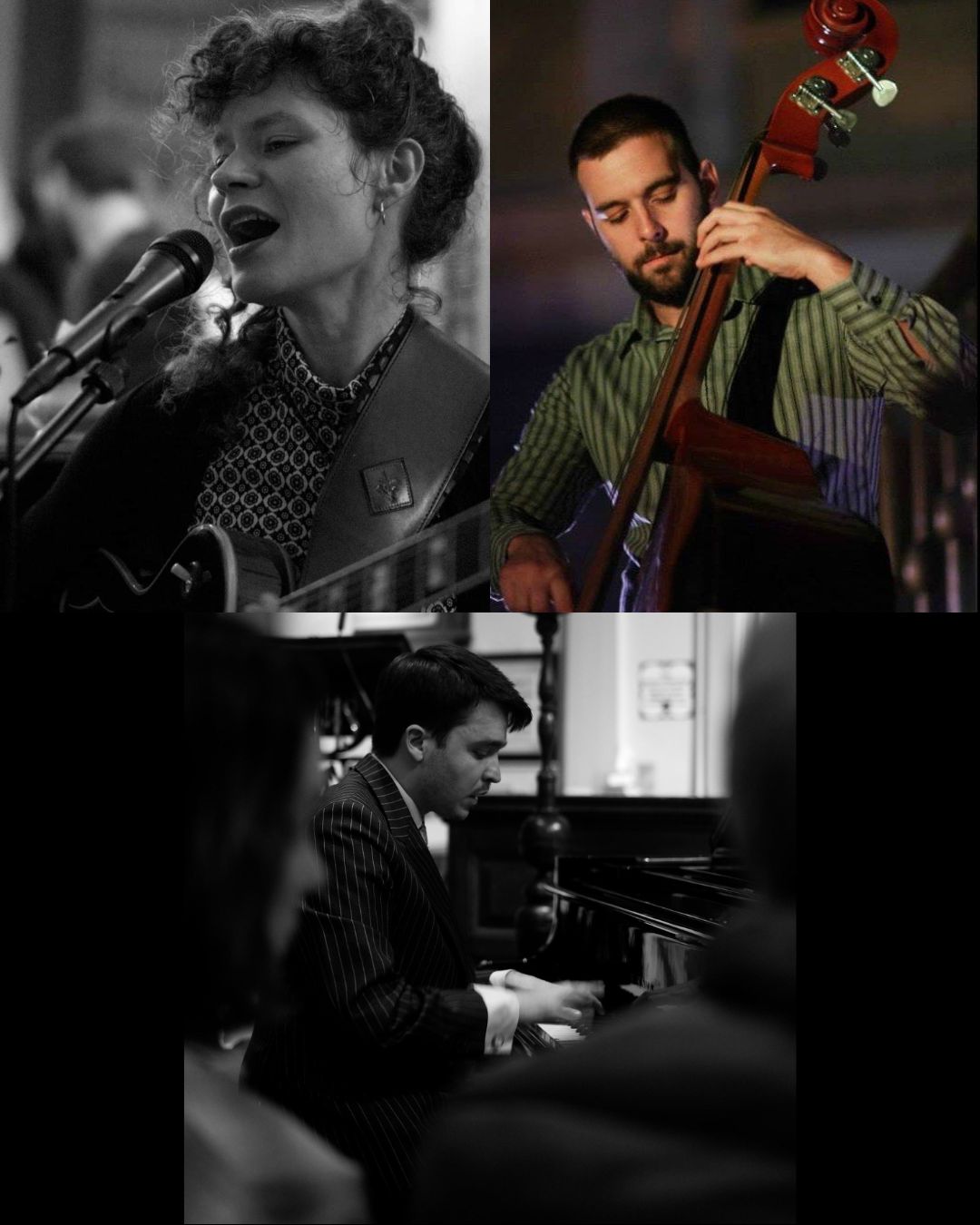 The Moustache Jazz Club: Elizabeth Mitsou, Hugo Jennings, Haris Pantazis, Louis Brown