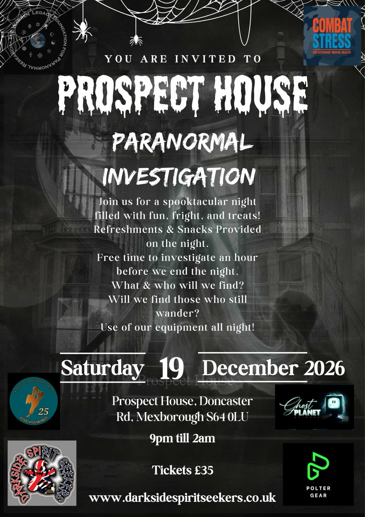 Ghost Hunt @ Prospect House