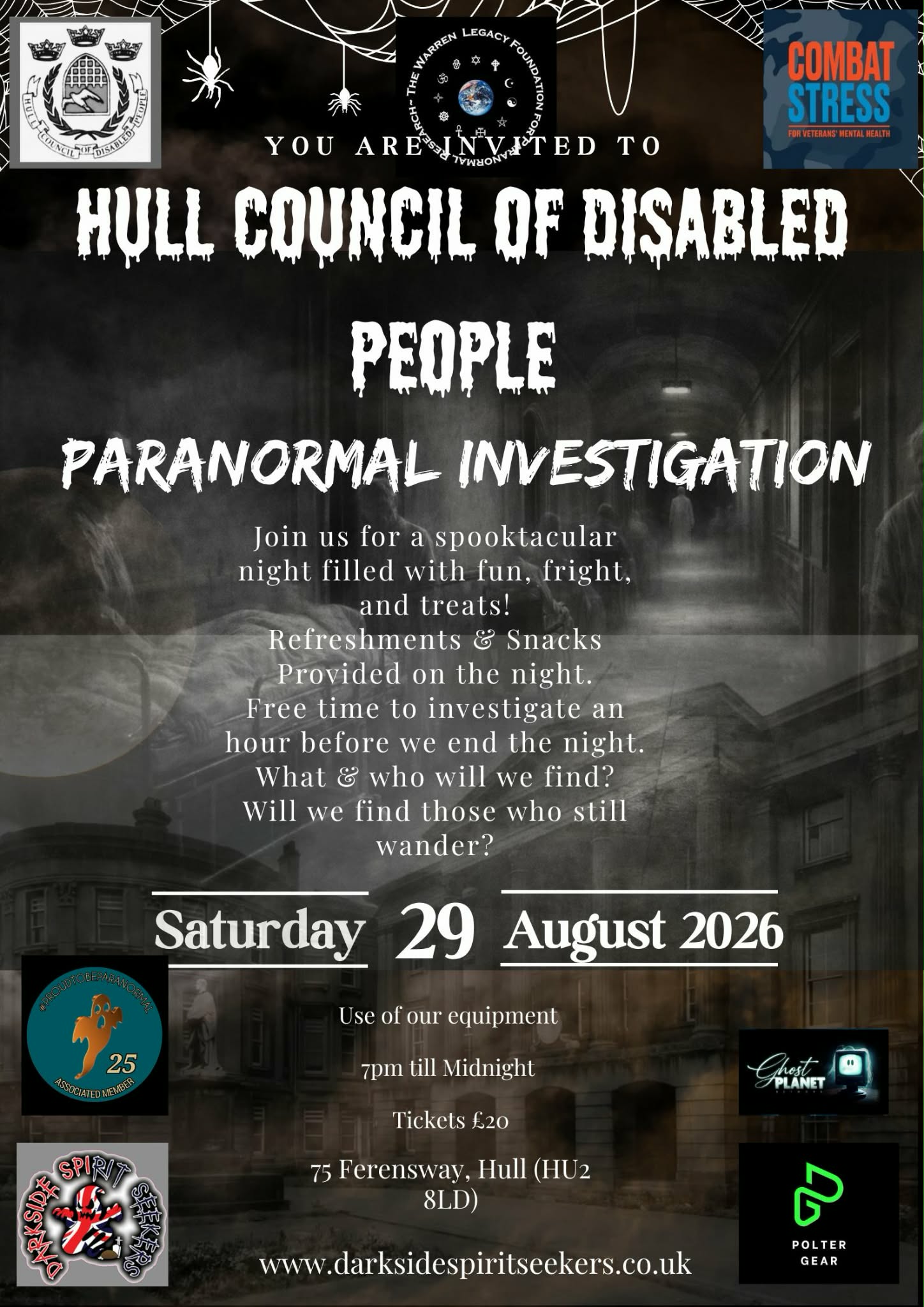 Ghost Hunt @ Hull Council of Disabled People