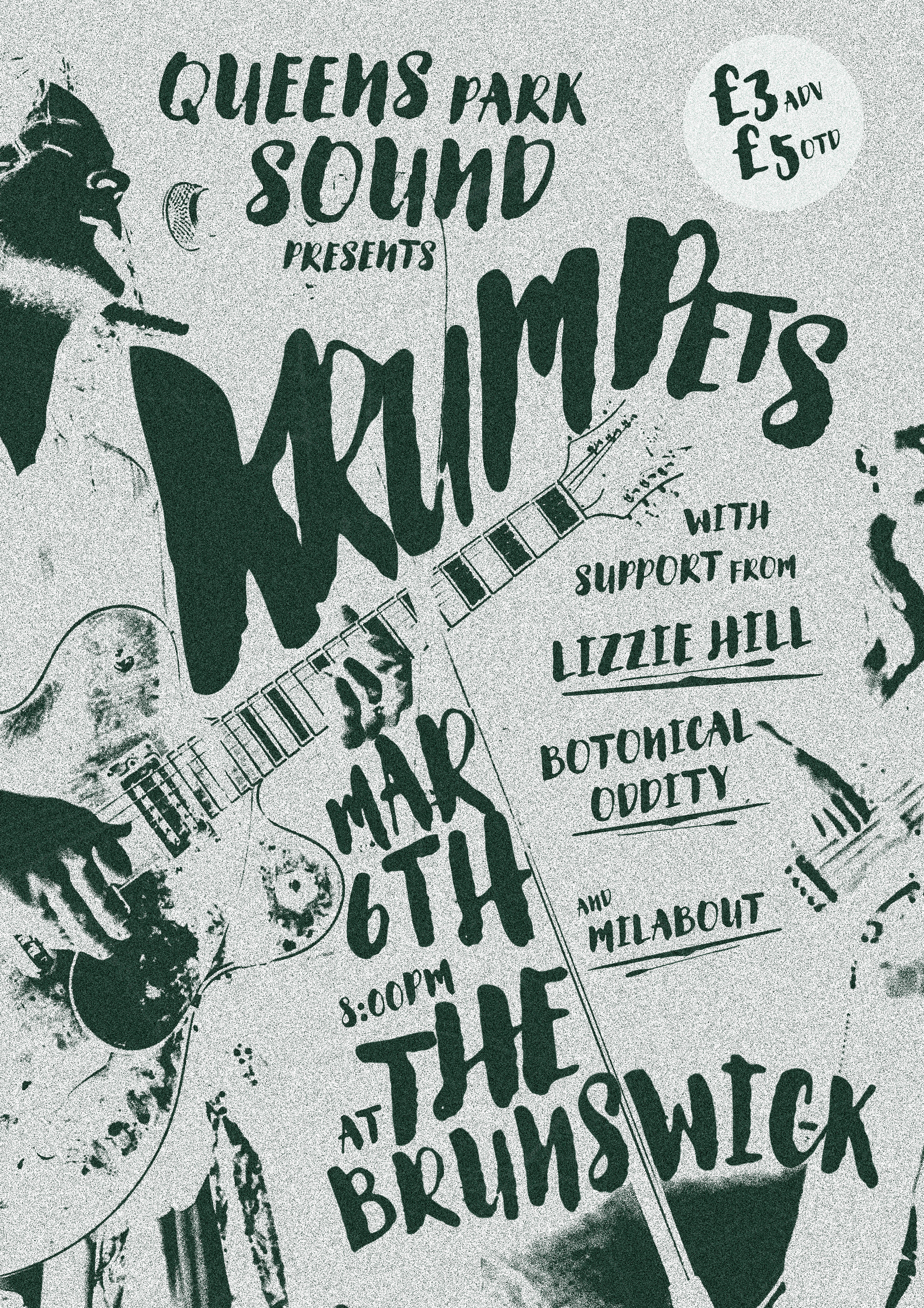 Krumpets, Lizzie Hill, Botanical Oddity and Milabout at the brunswick