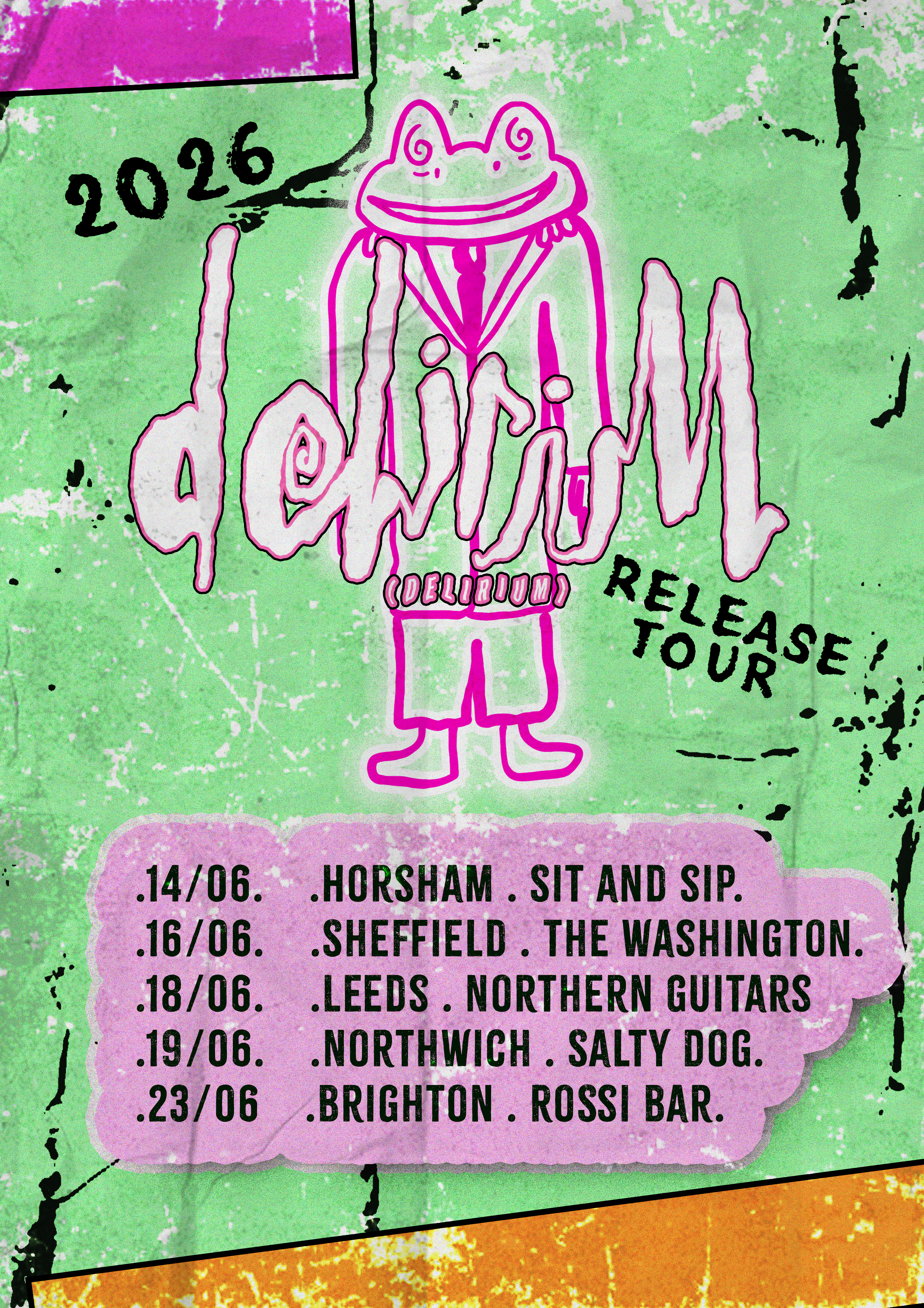 Delirium (Delirium) Release show - Rossi Bar Brighton