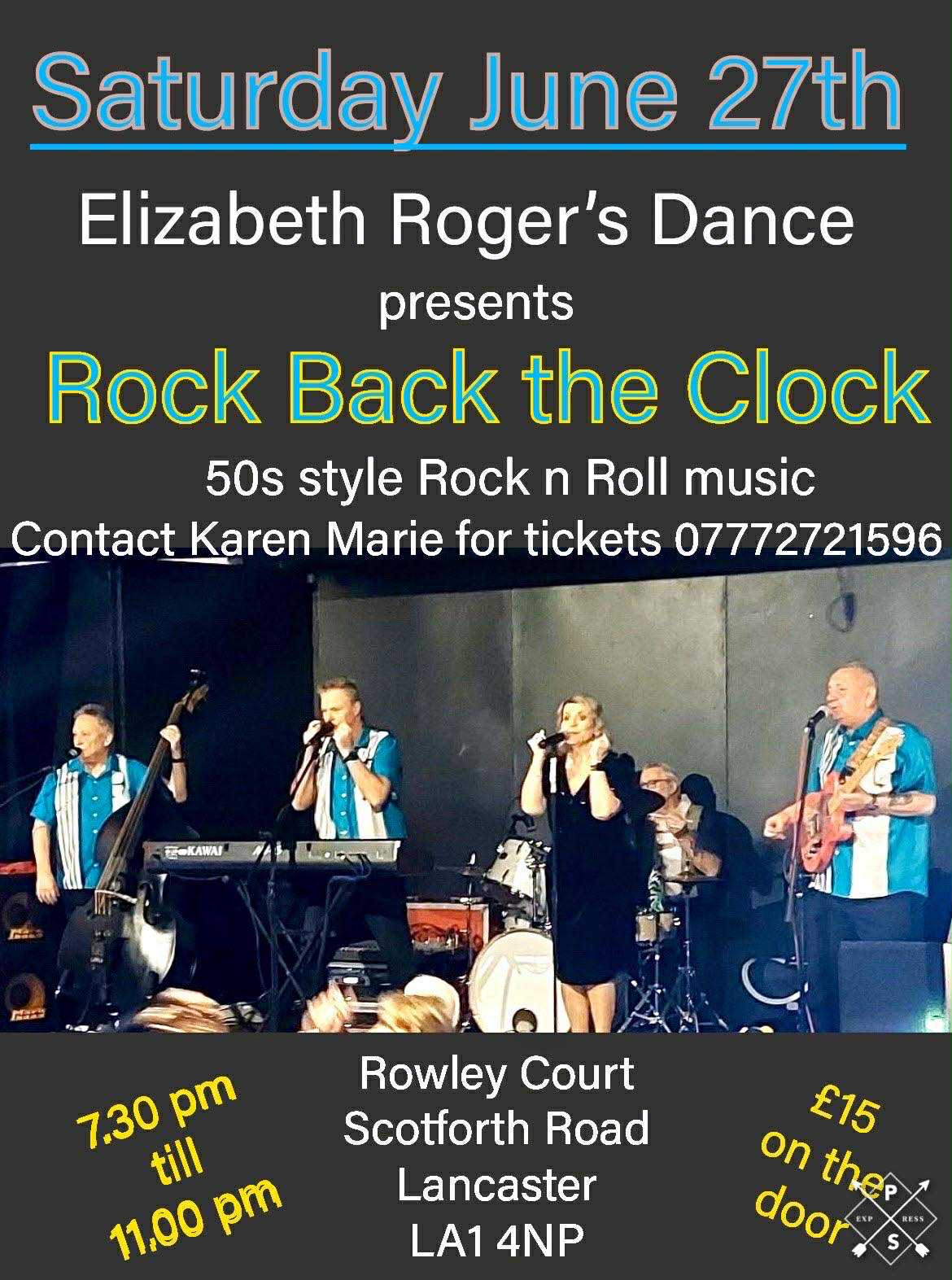 Elizabeth Rogers Dance Presents Rock Back The Clock