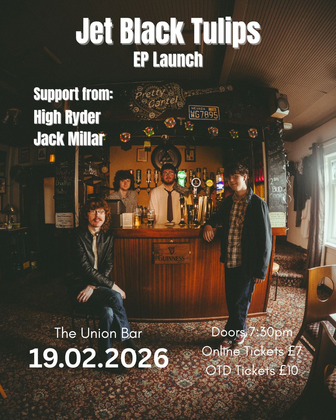 Jet Black Tulips EP Launch