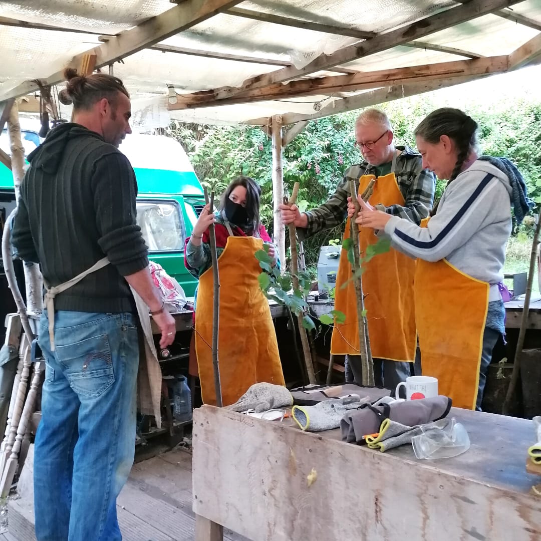 Walking stick making workshop