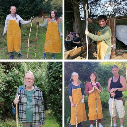 Walking stick making workshop
