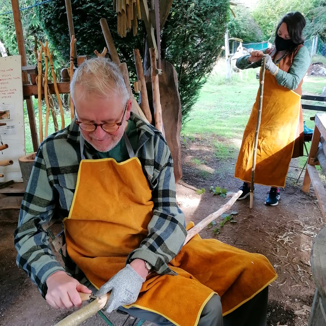 Walking stick making workshop