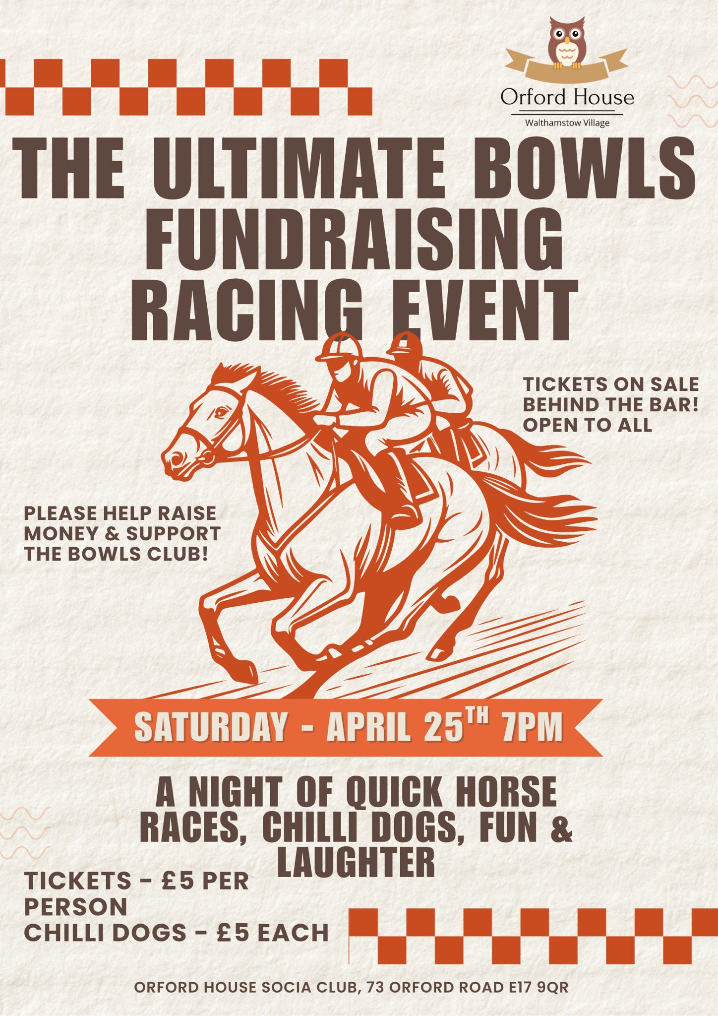 The Ultimate Bowls Fundraising Racing Event